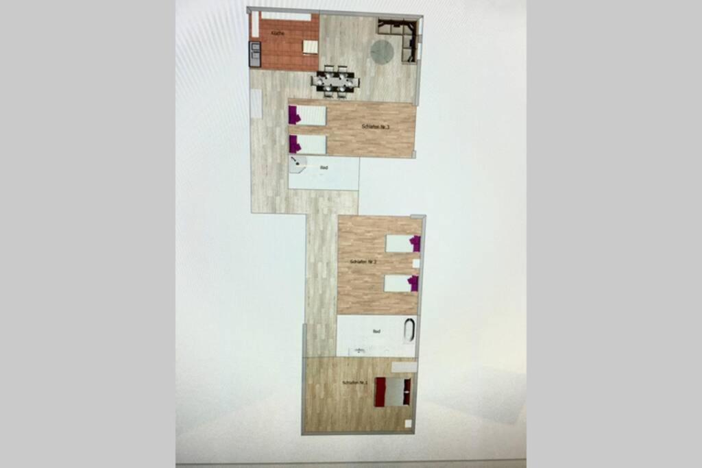 Apartment 120 Qm -3 Schlafzimmer-2 Baeder- Fuer 7 Gaeste Düsseldorf Esterno foto